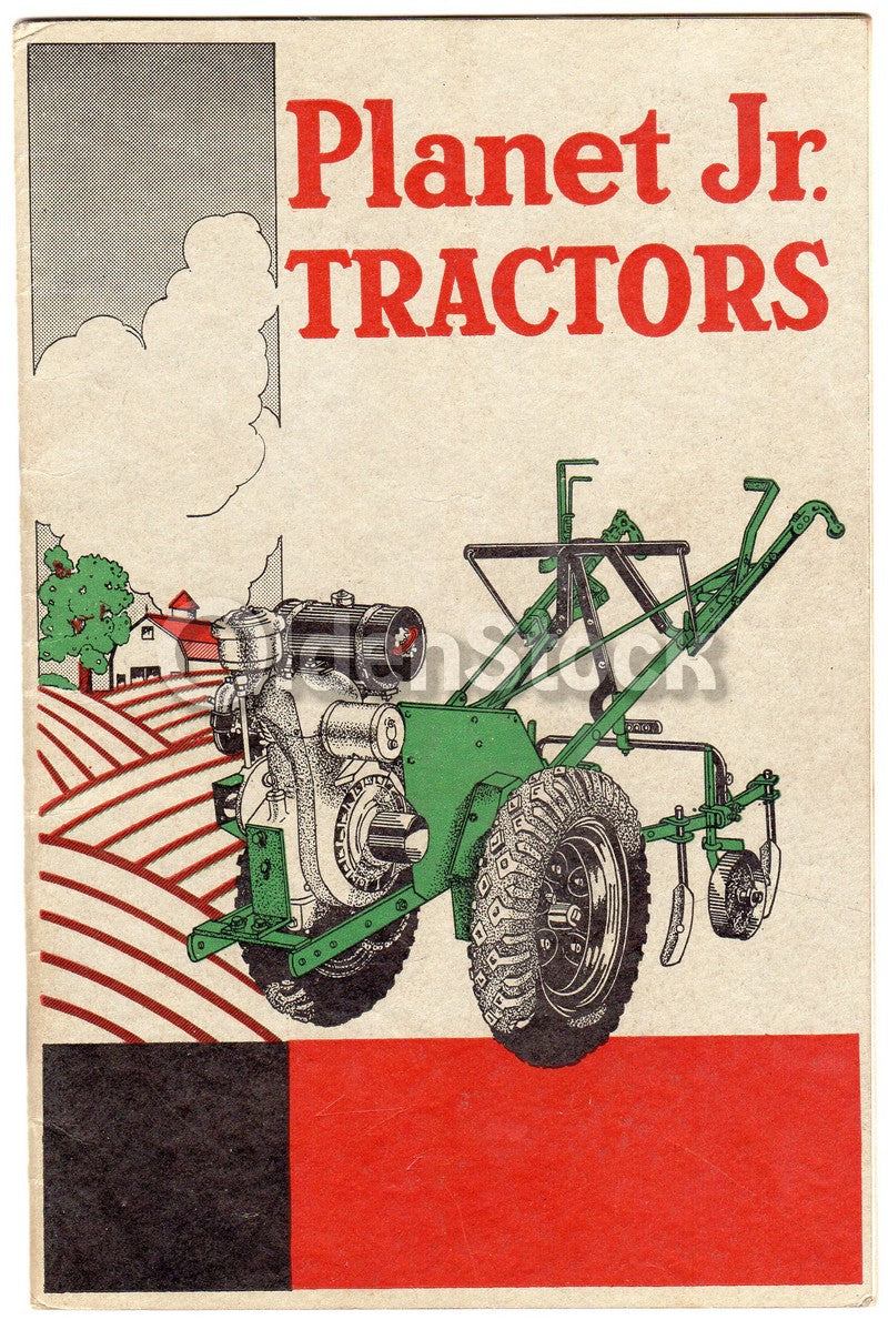 Jr Tractors Antique Agricultural Equipment Advertising Catalog