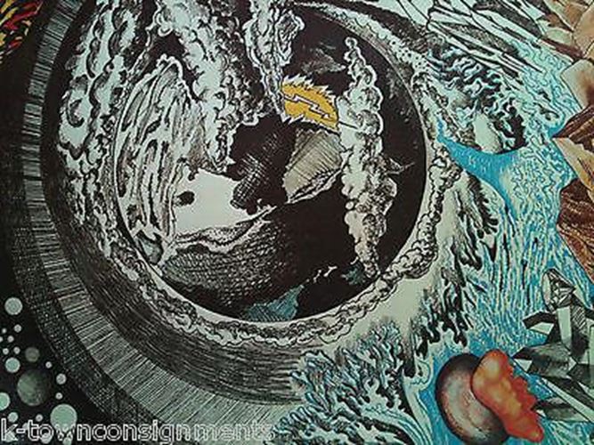Siegfried Reinhardt Creation / Desctruction of the World Vintage Pop Art Poster