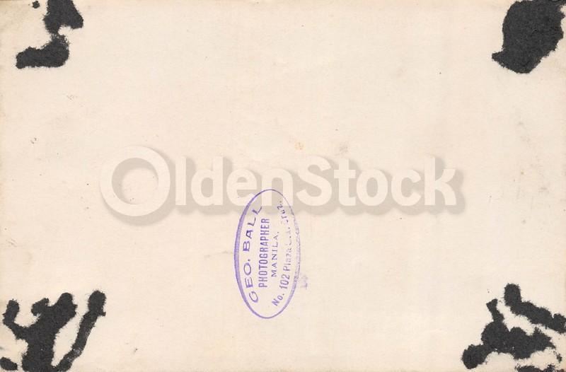 Unidentified USS Pacific Fleet Navy Battleship Manila Philippines Antique Photo