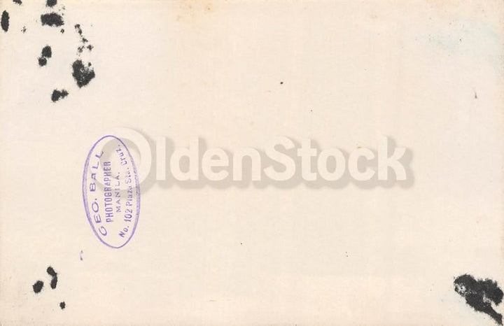 USS Colorado Asiatic Fleet Navy Armored Cruiser Ship Philippines Antique Photo