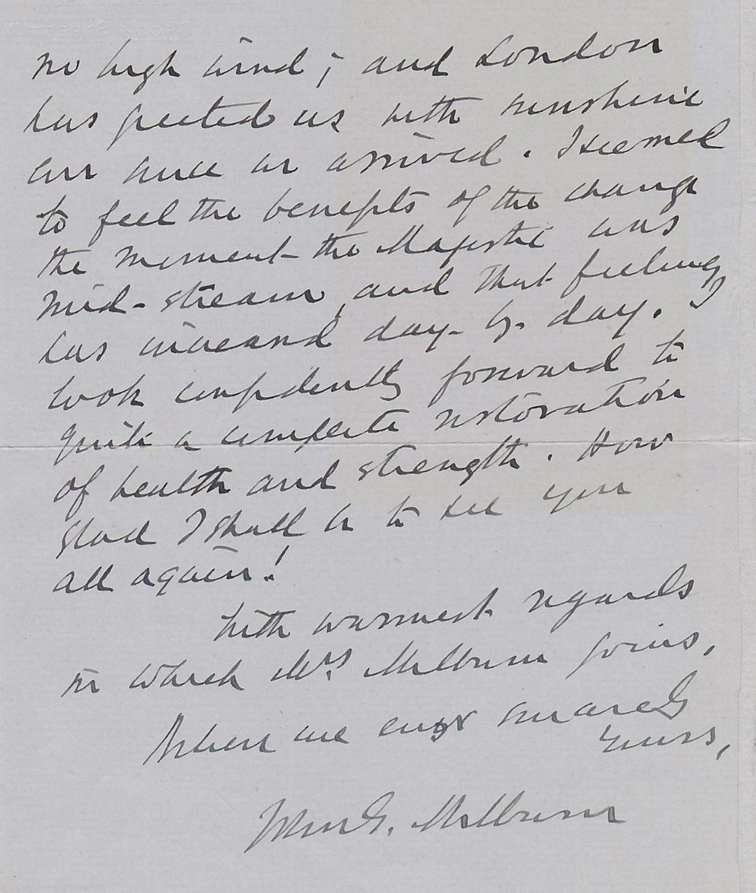 John Milburn New York Bar Lawyer McKinley Assassination Autograph Signed Letter