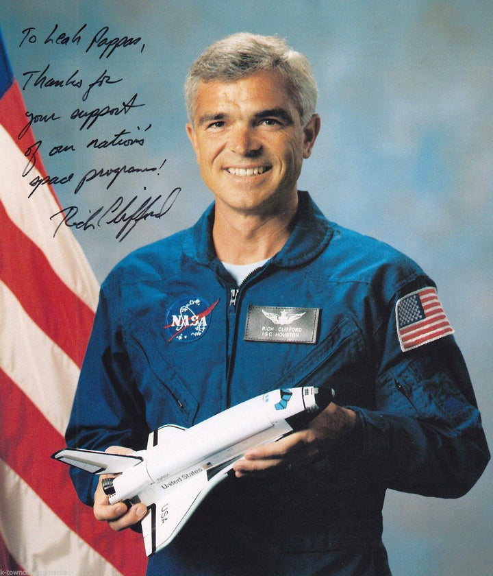 Michael Richard Clifford Space Astronaut Original Autograph Signed NASA Photo