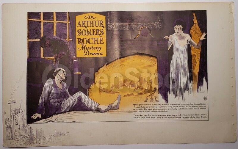 The Third Degree Patsy Ruth Miller Antique Warner Brothers Movie Poster