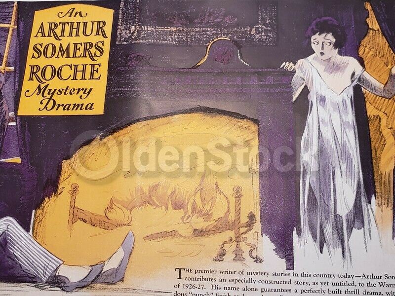 The Third Degree Patsy Ruth Miller Antique Warner Brothers Movie Poster