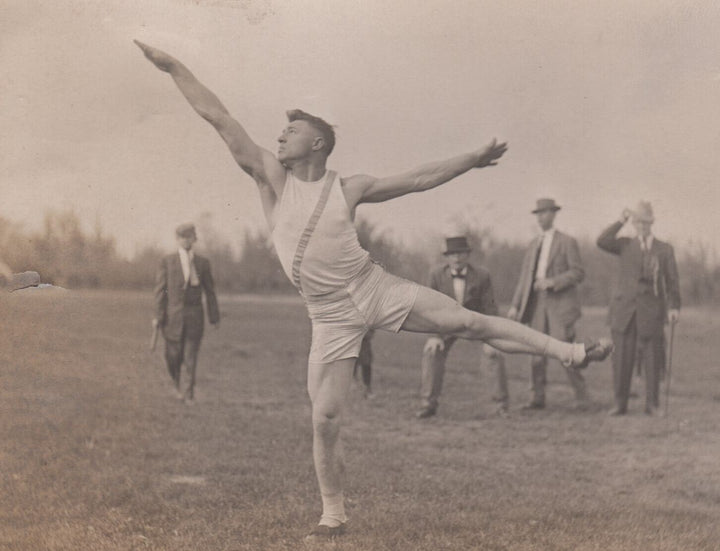 Illinois State Normal University Antique Track & Field Race Athletes Photos RPPC