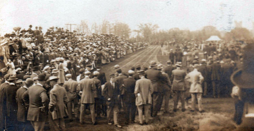 Illinois State Normal University Antique Track & Field Race Athletes Photos RPPC