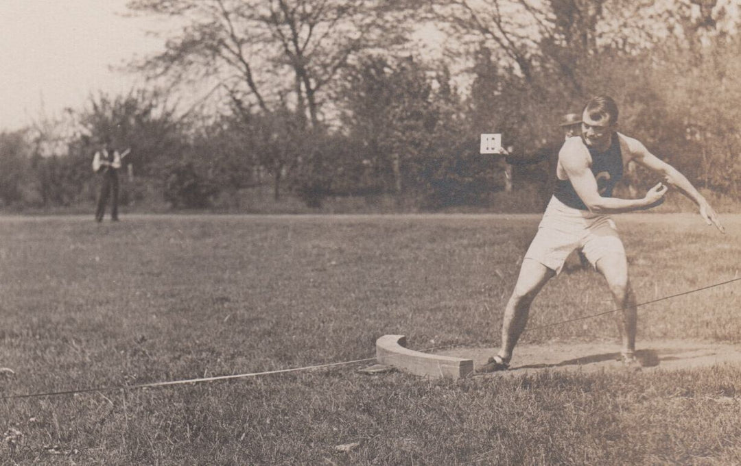 Illinois State Normal University Antique Track & Field Race Athletes Photos RPPC