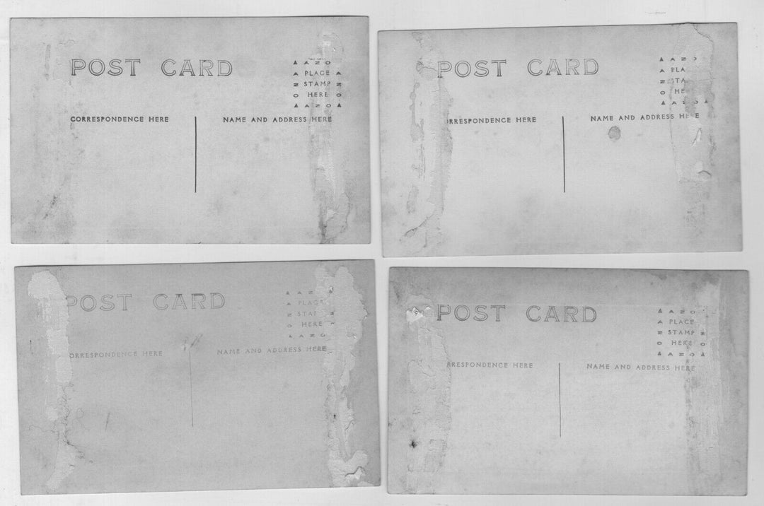 Illinois State Normal University Antique Track & Field Race Athletes Photos RPPC