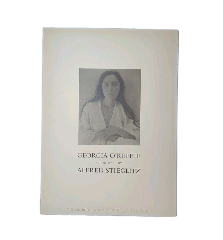 Georgia O'keeffe Portrait By Alfred Stieglitz Vintage MET Art Poster