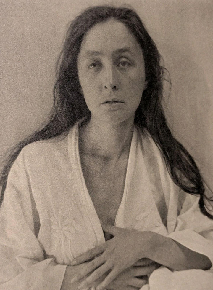 Georgia O'keeffe Portrait By Alfred Stieglitz Vintage MET Art Poster