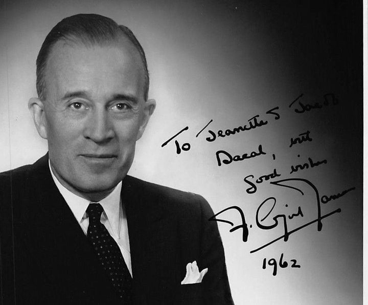 Frank Cyril James McGill University Finance Historian Autograph Signed Photo