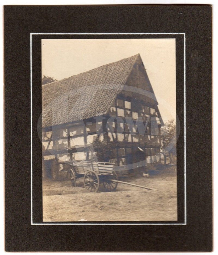 German Granary 1735 Farm Barn Plate Family Antique Country Architecture Photos