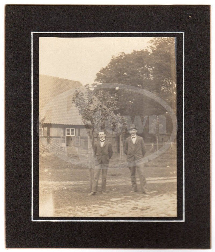 German Granary 1735 Farm Barn Plate Family Antique Country Architecture Photos