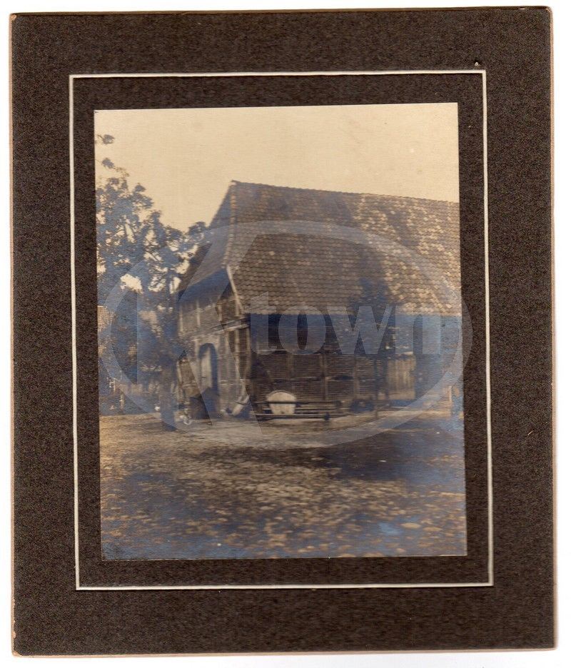 German Granary 1735 Farm Barn Plate Family Antique Country Architecture Photos