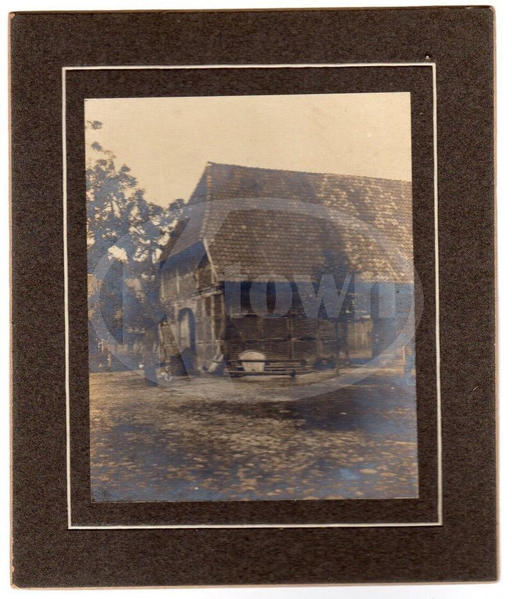 German Granary 1735 Farm Barn Plate Family Antique Country Architecture Photos