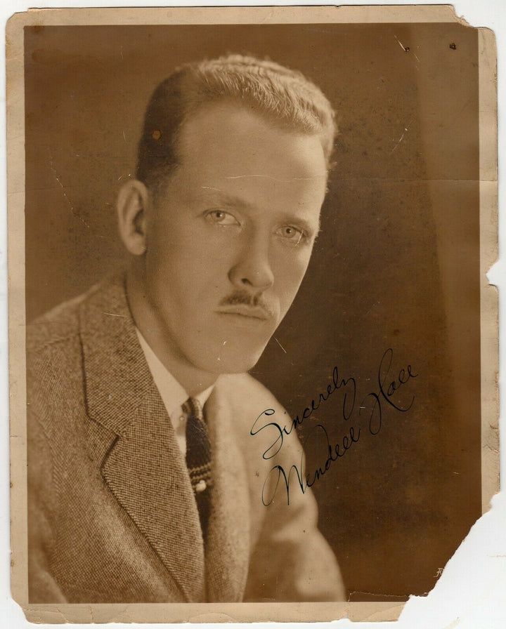 Wendell Hall Vaudeville Country Music Musician Original Autograph Signed Photo