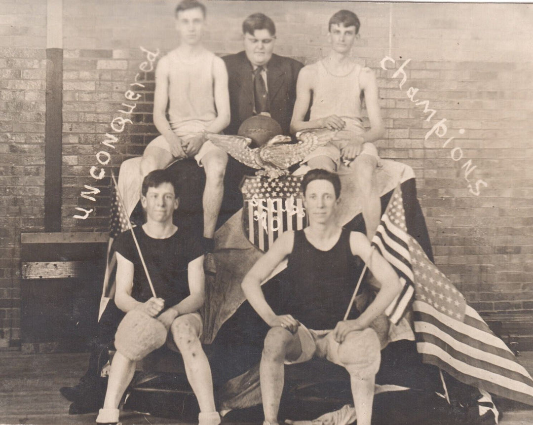 Illinois State Normal University 1908 1909 College Basketball Antique Photos