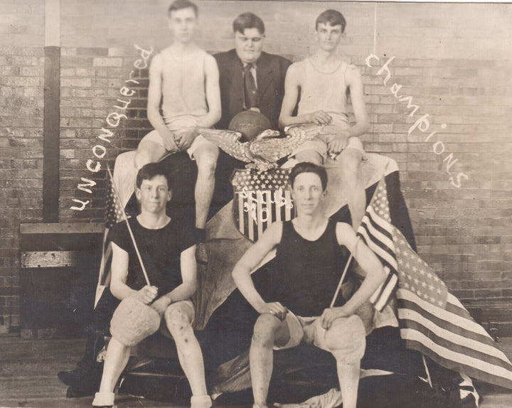 Illinois State Normal University 1908 1909 College Basketball Antique Photos