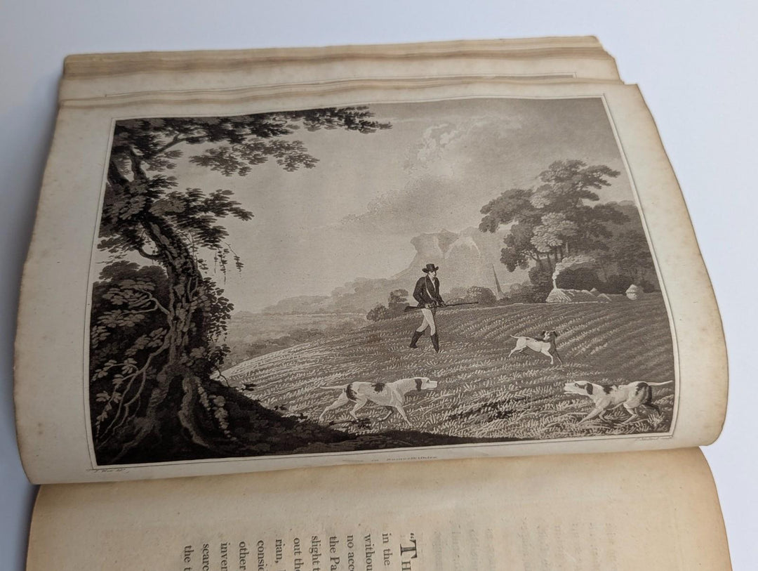Antique Book on Dog Hunting Thornhill Shooting Directory 1st Edition 1804