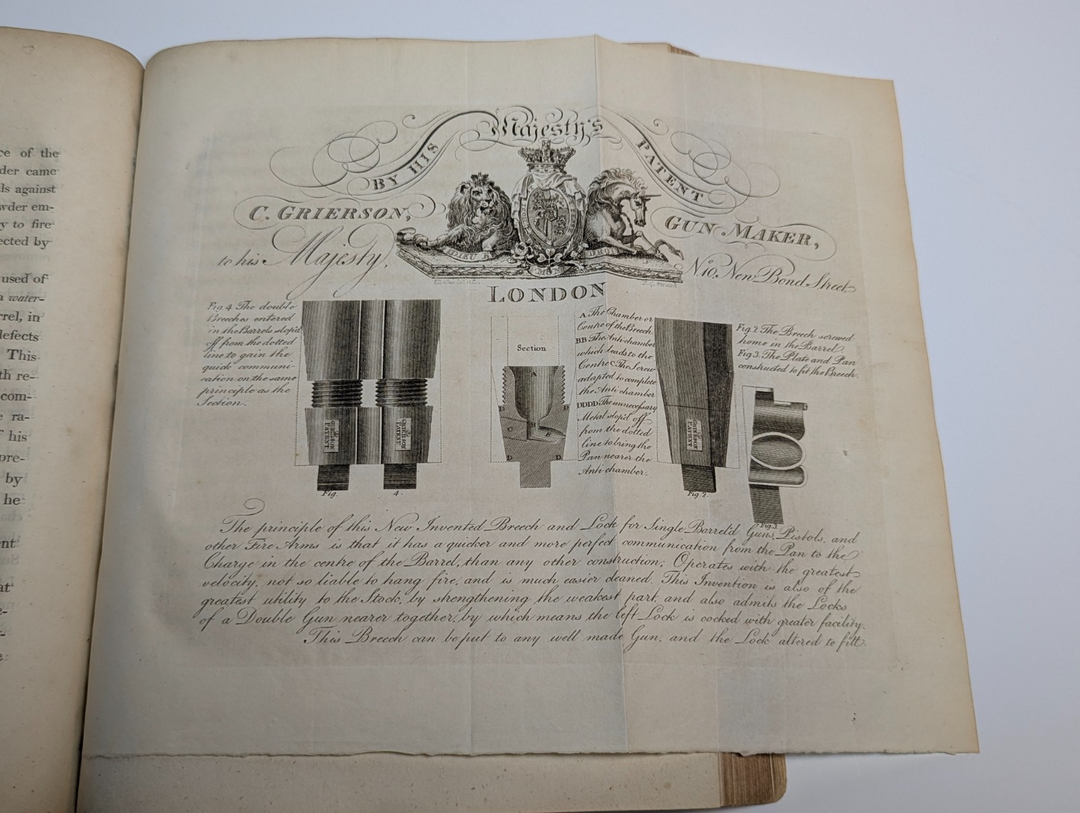 Antique Book on Dog Hunting Thornhill Shooting Directory 1st Edition 1804