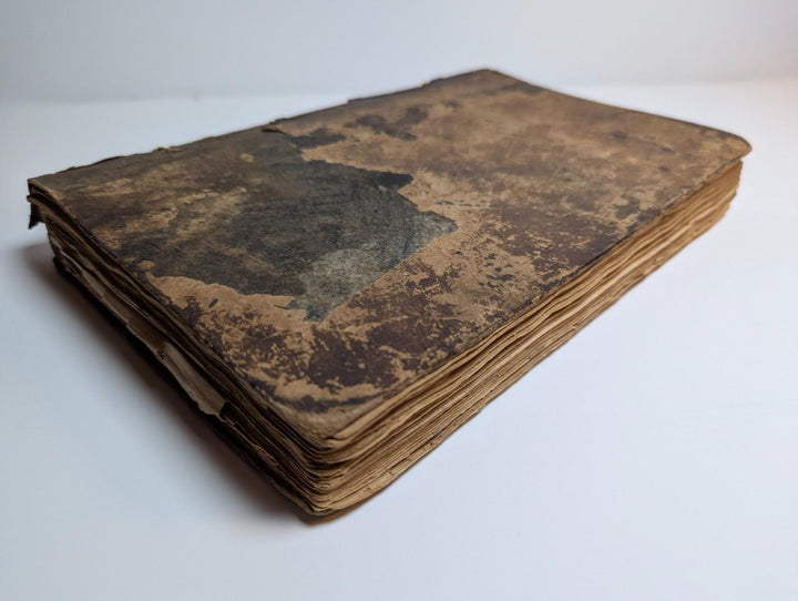 New Hampshire Militia 37th Regiment Antique Military Ledger Aroostook War Era