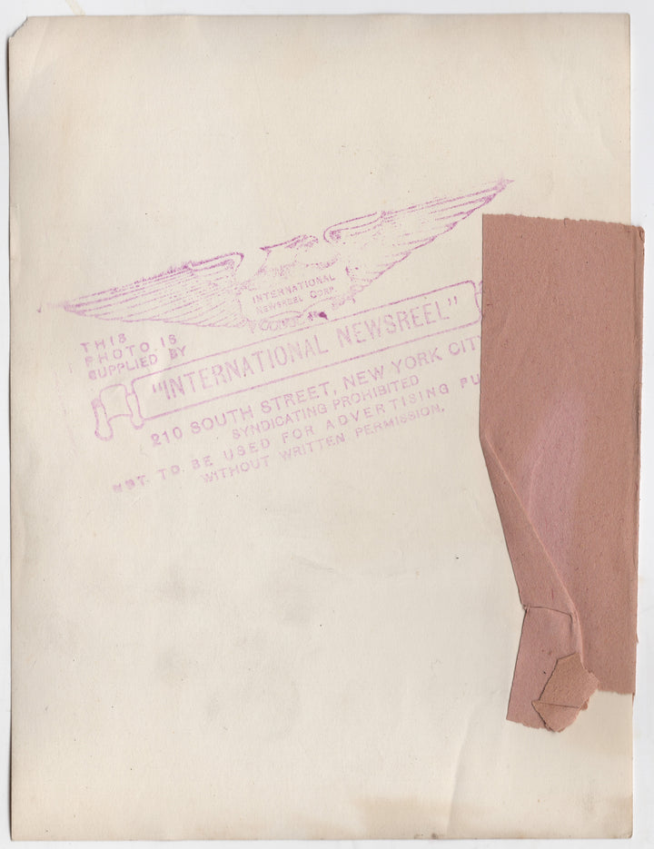 President Calvin Coolidge Dr Hugo Eckener Zeppelin Aircraft Press Photo 1928