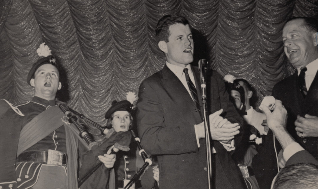 Ted Kennedy Sweet Adeline Irish Dance Vintage Political Sentate Campaign Photo