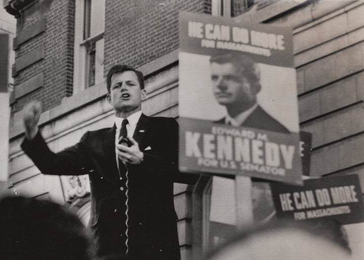 Ted Kennedy Senate Campaign Press Photo Sheraton Kimball Hotel Springfield MA