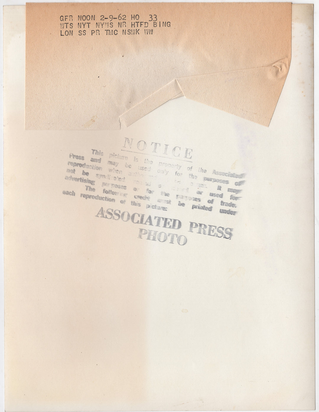 Ted Kennedy Claude Hooton Pan American Airways Political Press Photo 1962