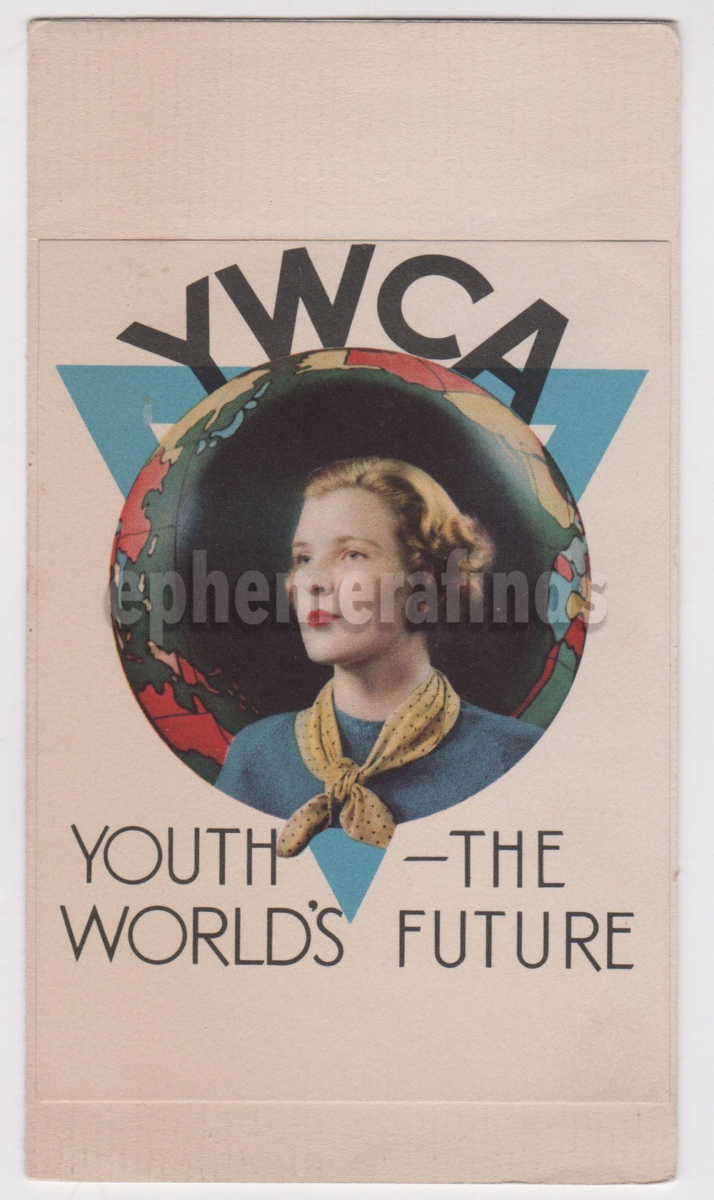 YWCA Hartford Connecticut Vintage Graphic Advertising Brochure
