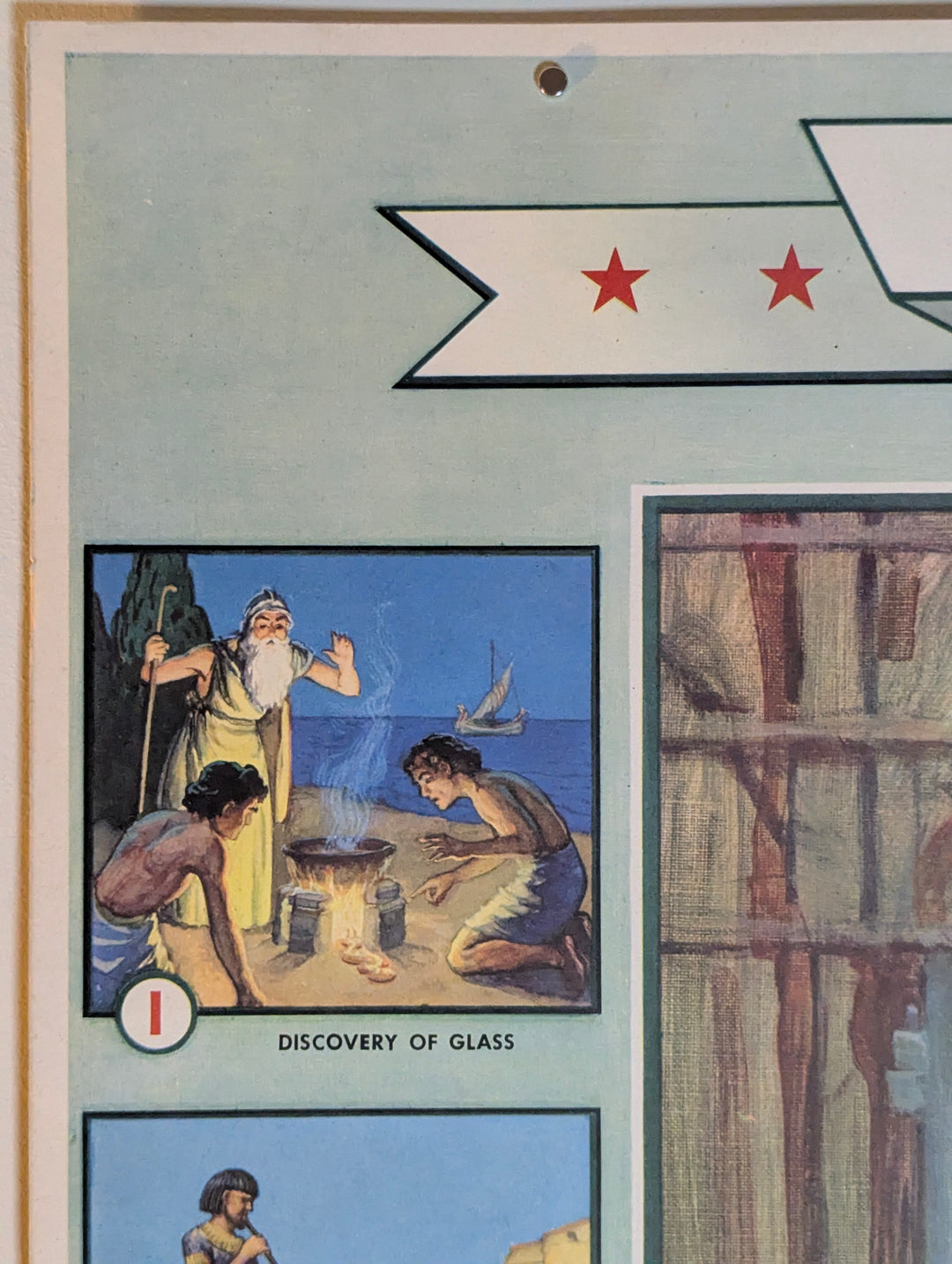 Glass Making Industry Vintage Coca Cola Graphic Art Educational Poster