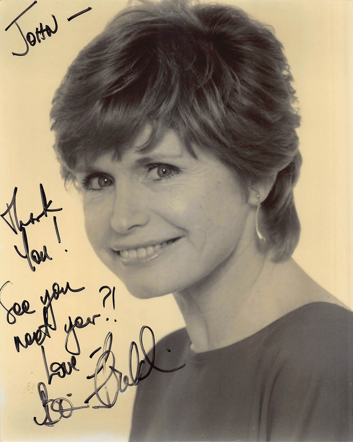 Bonnie Franklin One Day at a Time TV Actress Autograph Signed Twice Vintage 8x10 Photo