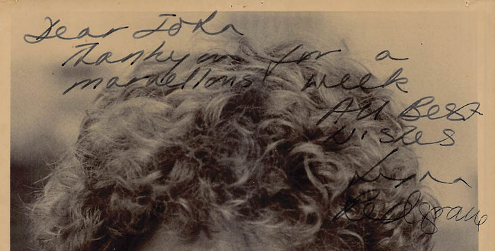 Lynn Redgrave Georgy Girl Oscar Nominated Actress Autograph Signed Vintage 8x10 Photo
