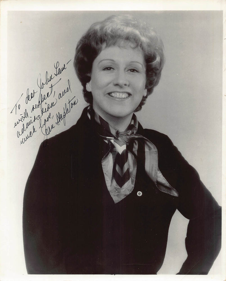 Jean Stapleton All in the Family Edith Bunker Actress Autograph Signed Vintage 8x10 Photo