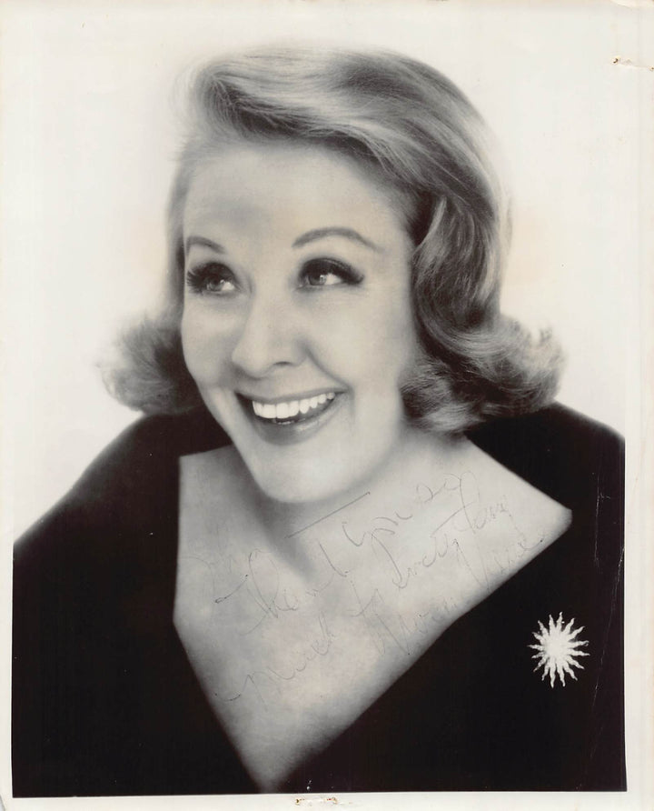 Vivian Vance I Love Lucy Ethel Mertz TV Actress Autograph Signed Vintage 8x10 Photo