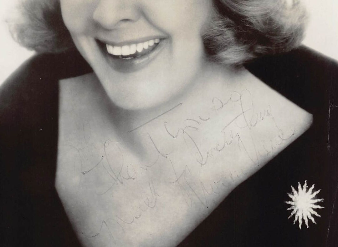 Vivian Vance I Love Lucy Ethel Mertz TV Actress Autograph Signed Vintage 8x10 Photo