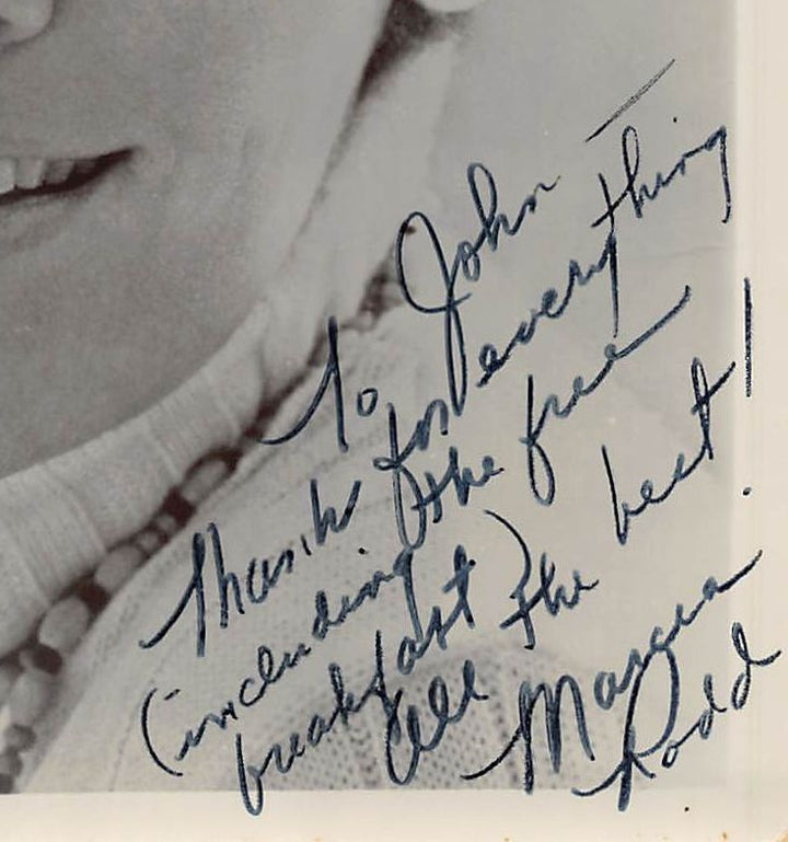 Marcia Rodd MASH Little Murders Stage and Film Actress Autograph Signed Vintage 8x10 Photo
