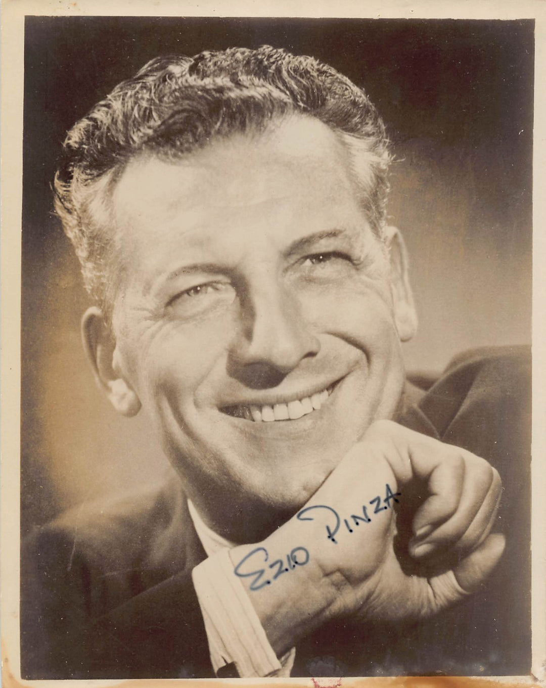 Ezio Pinza South Pacific Broadway Opera Star Autograph Signed Vintage 8x10 Photo