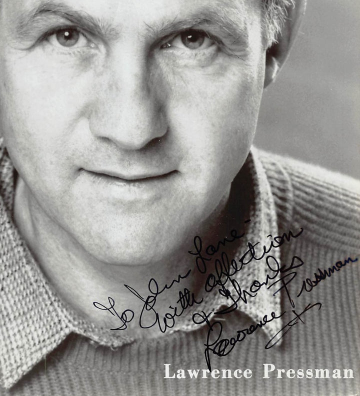 Lawrence Pressman Doogie Howser MD TV Actor Autograph Signed Vintage 8x10 Photo