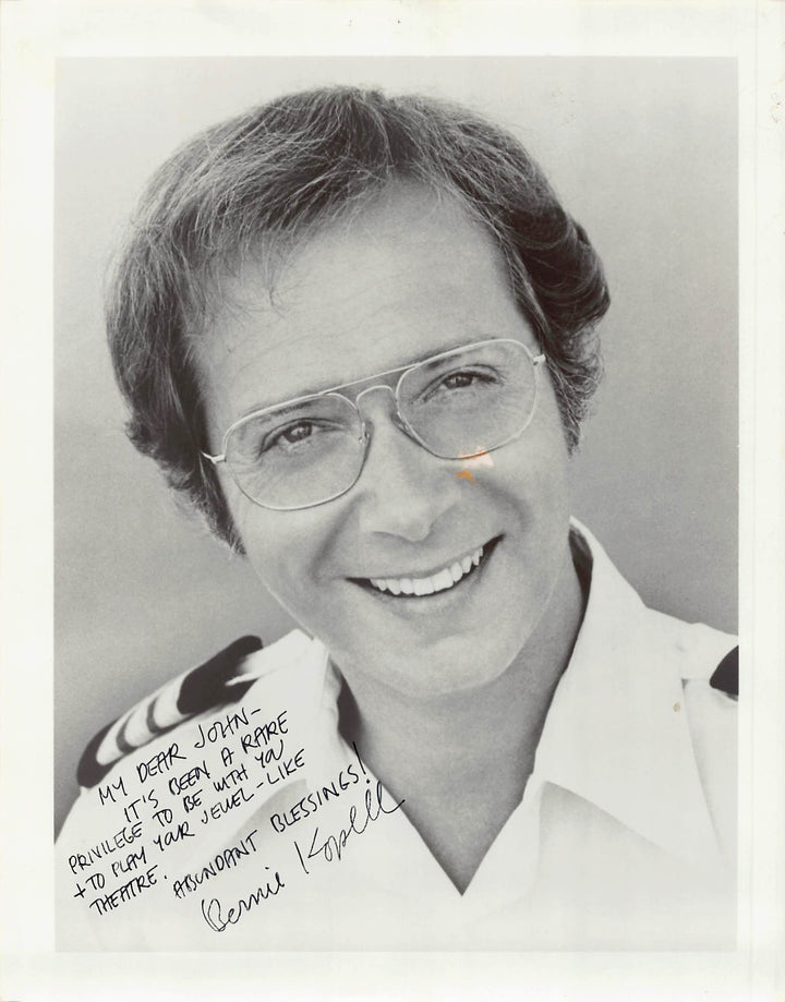 Bernie Kopell Love Boat Get Smart TV Actor Autograph Signed Vintage 8x10 Photo