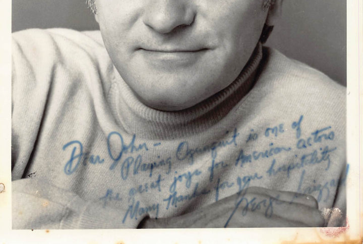George Grizzard Advise and Consent Film Actor Autograph Signed Vintage 8x10 Photo