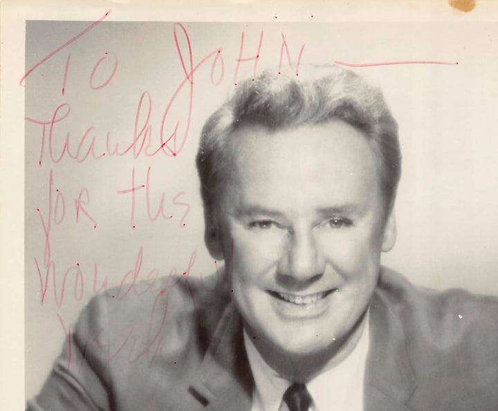 Van Johnson MGM Caine Mutiny Film Actor Autograph Signed Vintage 8x10 Movie Photo