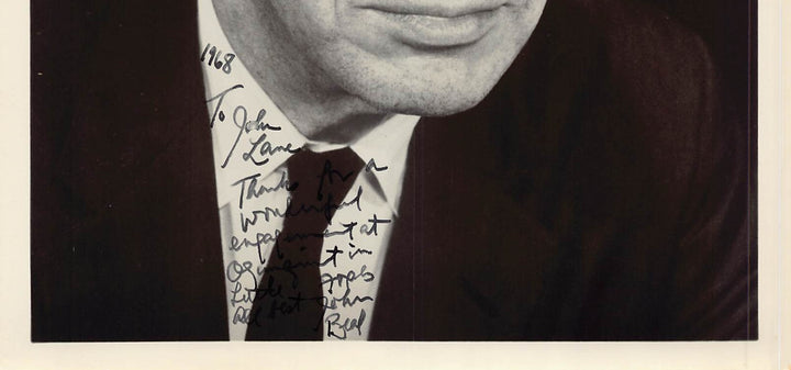 John Beal Les Miserables 1935 Film Actor Autograph Signed Vintage 8x10 Movie Photo 1968