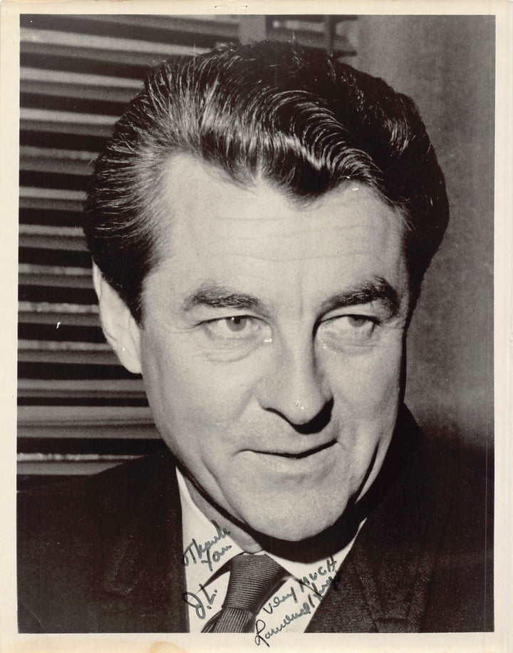 Laurence Hugo The Edge of Night Soap Opera TV Actor Autograph Signed Vintage 8x10 Photo