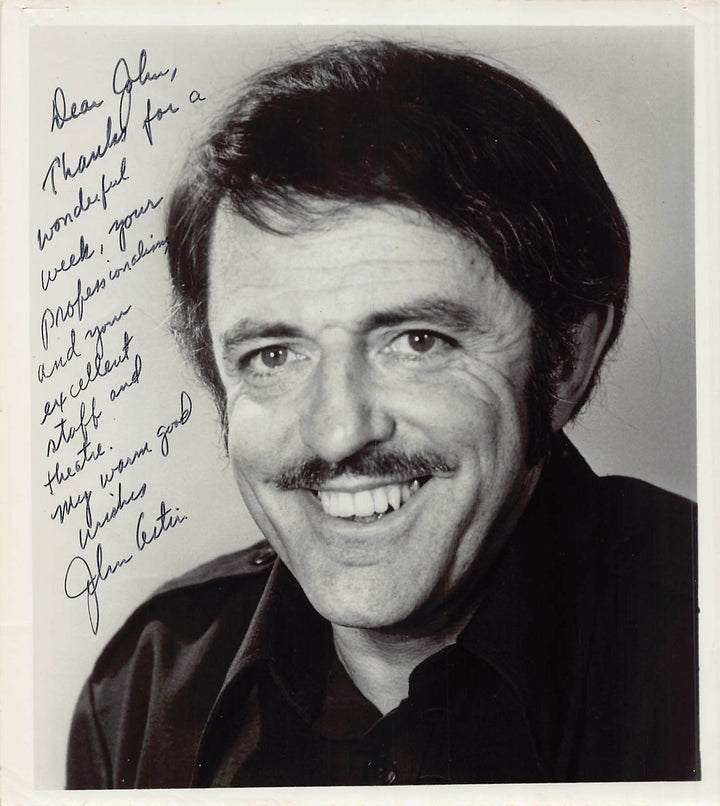 John Astin Addams Family Gomez TV Actor Autograph Signed Vintage 8x10 Photo