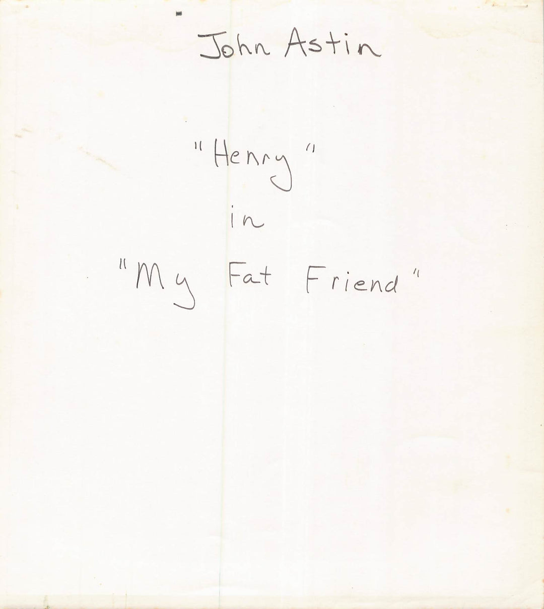 John Astin Addams Family Gomez TV Actor Autograph Signed Vintage 8x10 Photo