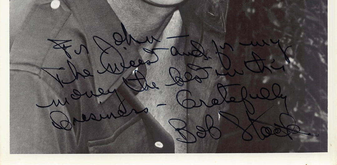 Robert Stack Untouchables Eliot Ness TV Actor Autograph Signed Vintage 8x10 Photo