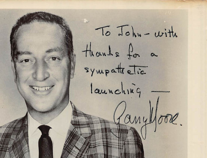 Garry Moore I've Got a Secret TV Host Autograph Signed Vintage 8x10 Photo