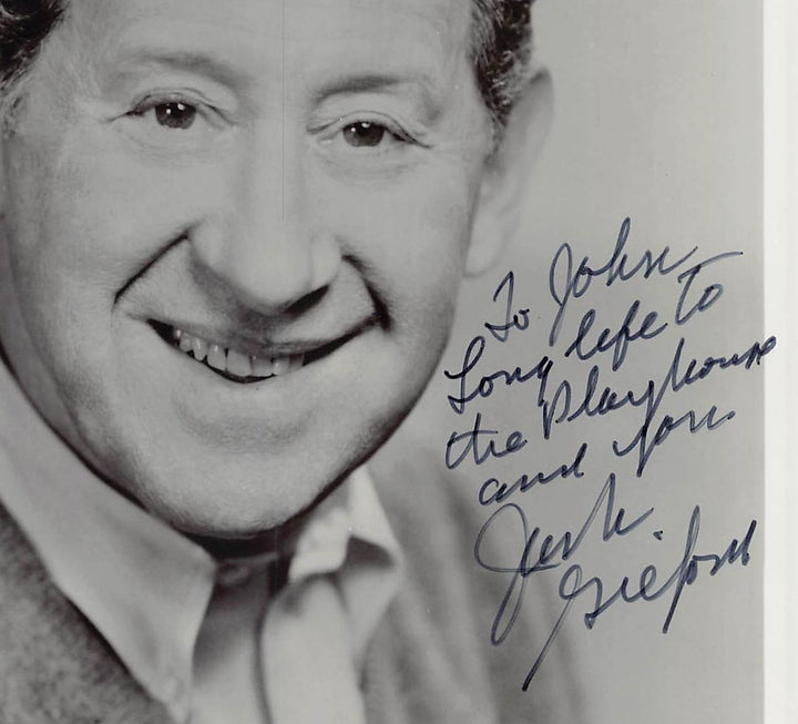 Jack Gilford Save the Tiger Cocoon Film Actor Autograph Signed Vintage 8x10 Photo