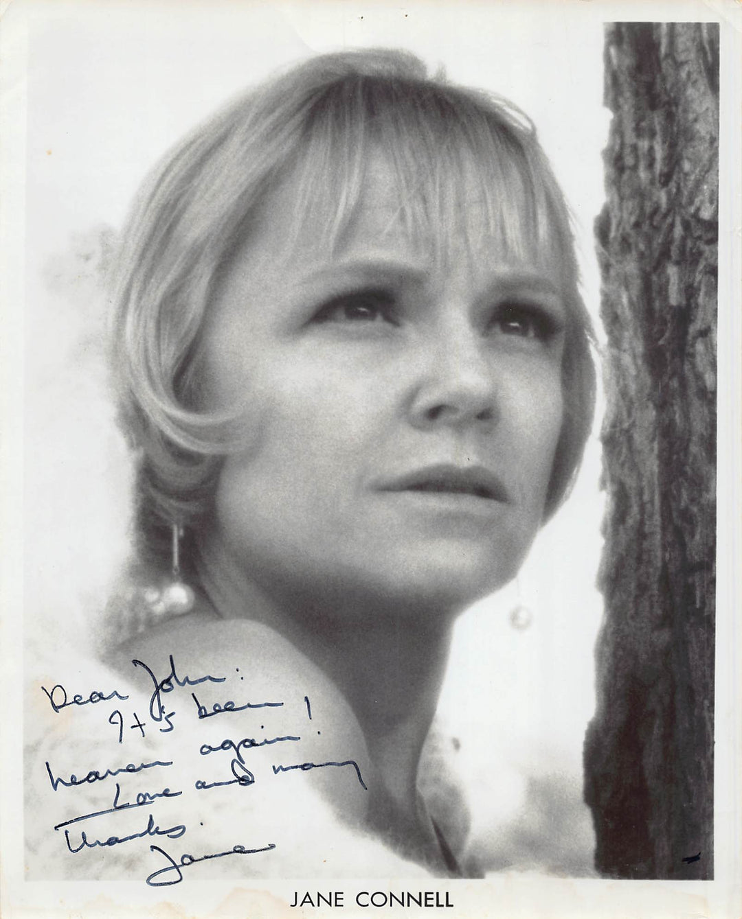 Jane Connell Mame Agnes Gooch Broadway Actress Autograph Signed Vintage 8x10 Photo